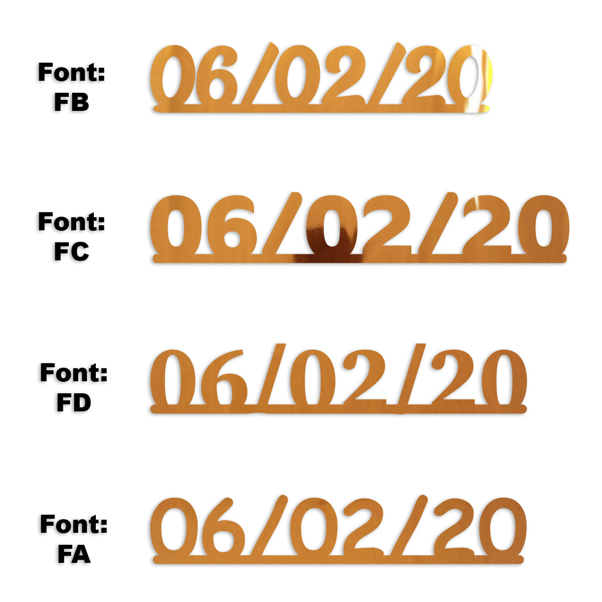 Custom-Fetti Date - 06/02/24 or 06/02/25  Orange