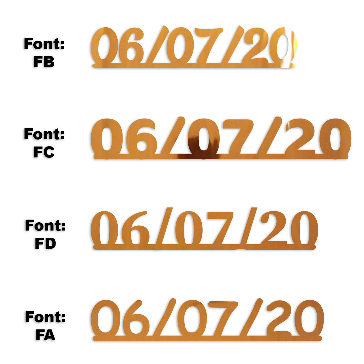 Custom-Fetti Date - 06/07/24 or 06/07/25  Orange