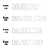 Custom-Fetti Date - 06/07/24 or 06/07/25  White