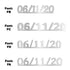 Custom-Fetti Date - 06/11/24 or 06/11/25  Silver