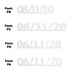 Custom-Fetti Date - 06/11/24 or 06/11/25  White