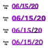 Custom-Fetti Date - 06/15/24 or 06/15/25  Purple