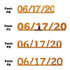 Custom-Fetti Date - 06/17/24 or 06/17/25  Orange