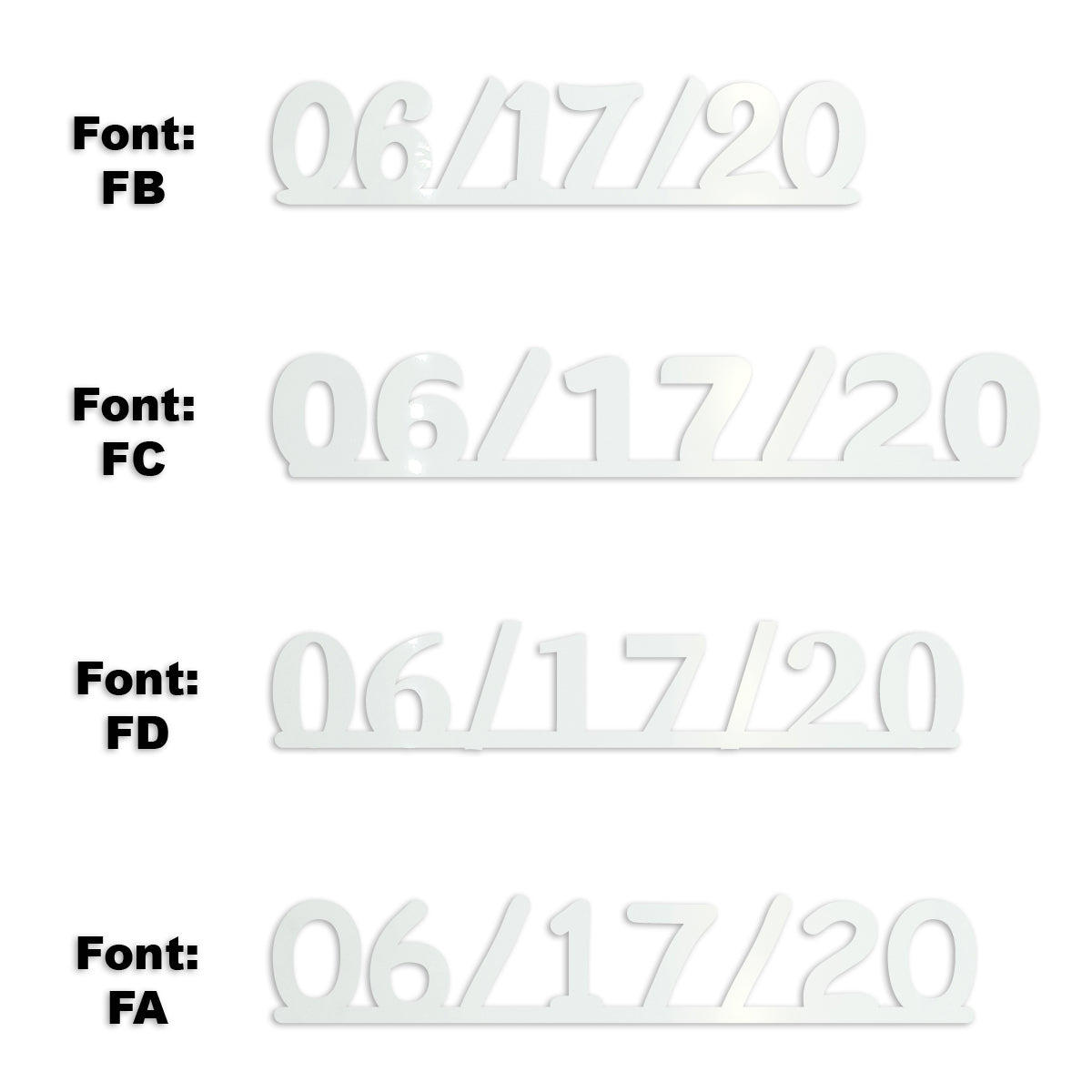 Custom-Fetti Date - 06/17/24 or 06/17/25  White