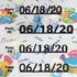 Custom-Fetti Date - 06/18/24 or 06/18/25  Black