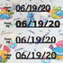 Custom-Fetti Date - 06/19/24 or 06/19/25  Black