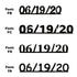 Custom-Fetti Date - 06/19/24 or 06/19/25  Black