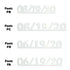 Custom-Fetti Date - 06/19/24 or 06/19/25  White