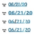 Custom-Fetti Date - 06/21/24 or 06/21/25  Blue Sky