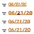 Custom-Fetti Date - 06/21/24 or 06/21/25  Orange