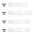 Custom-Fetti Date - 06/22/24 or 06/22/25  White