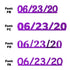 Custom-Fetti Date - 06/23/24 or 06/23/25  Purple