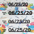 Custom-Fetti Date - 06/25/24 or 06/25/25  Black