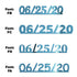 Custom-Fetti Date - 06/25/24 or 06/25/25  Blue Sky
