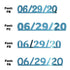 Custom-Fetti Date - 06/29/24 or 06/29/25  Blue Sky