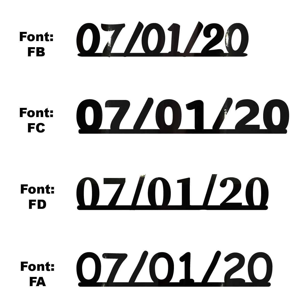 Custom-Fetti Date - 07/01/24 or 07/01/25  Black