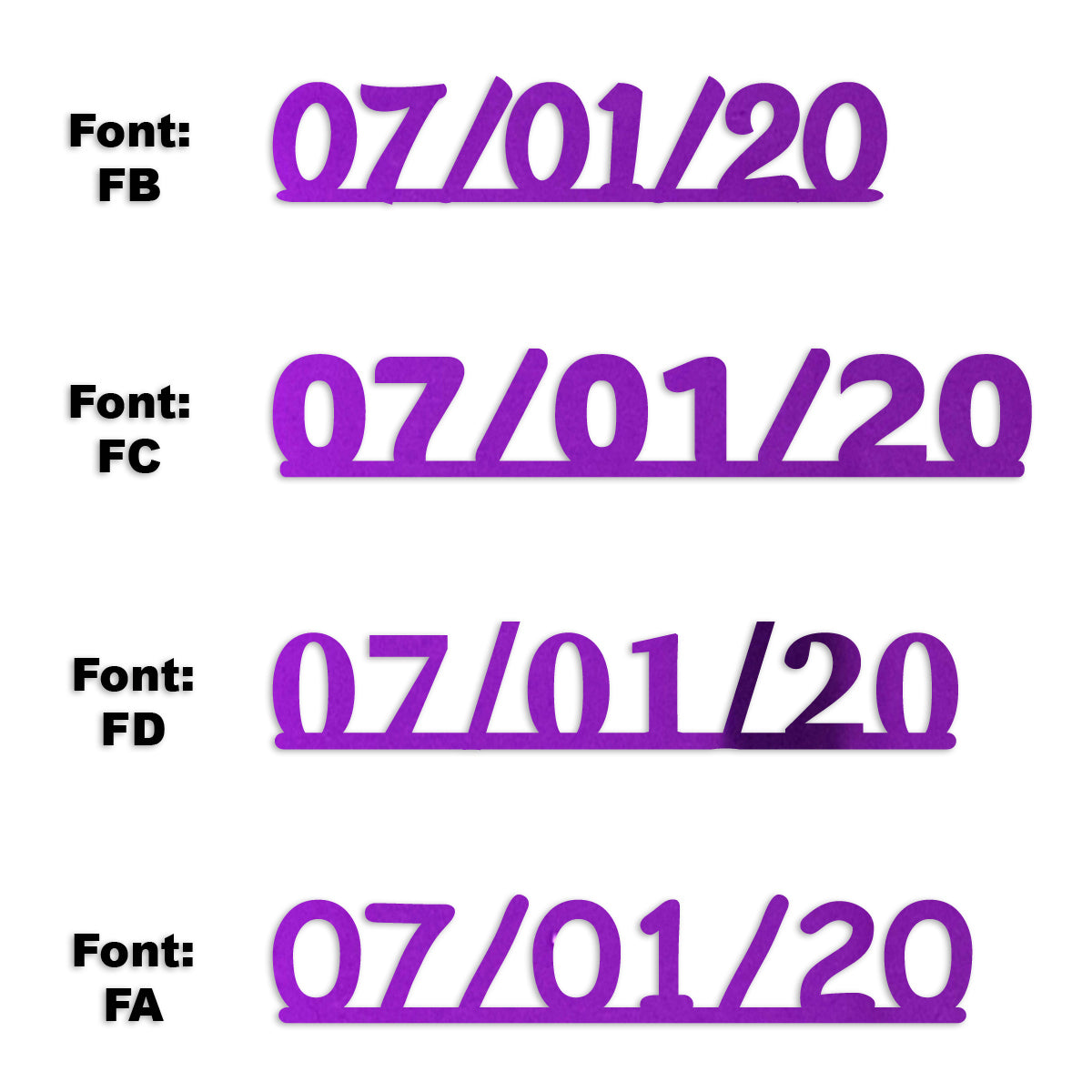 Custom-Fetti Date - 07/01/24 or 07/01/25  Purple