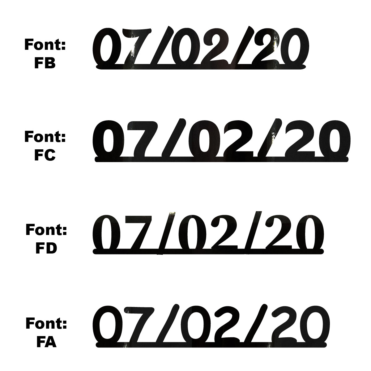 Custom-Fetti Date - 07/02/24 or 07/02/25  Black
