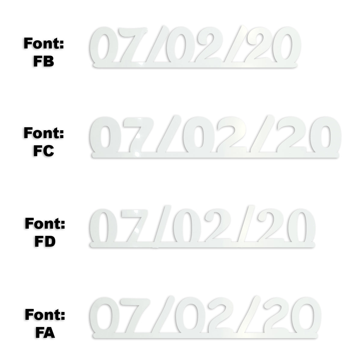 Custom-Fetti Date - 07/02/24 or 07/02/25  White