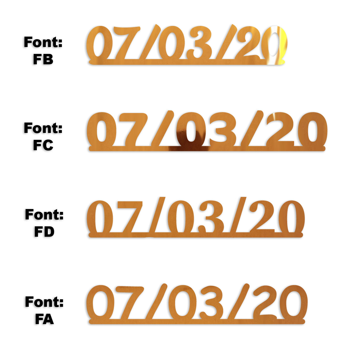 Custom-Fetti Date - 07/03/24 or 07/03/25  Orange