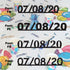 Custom-Fetti Date - 07/08/24 or 07/08/25  Black