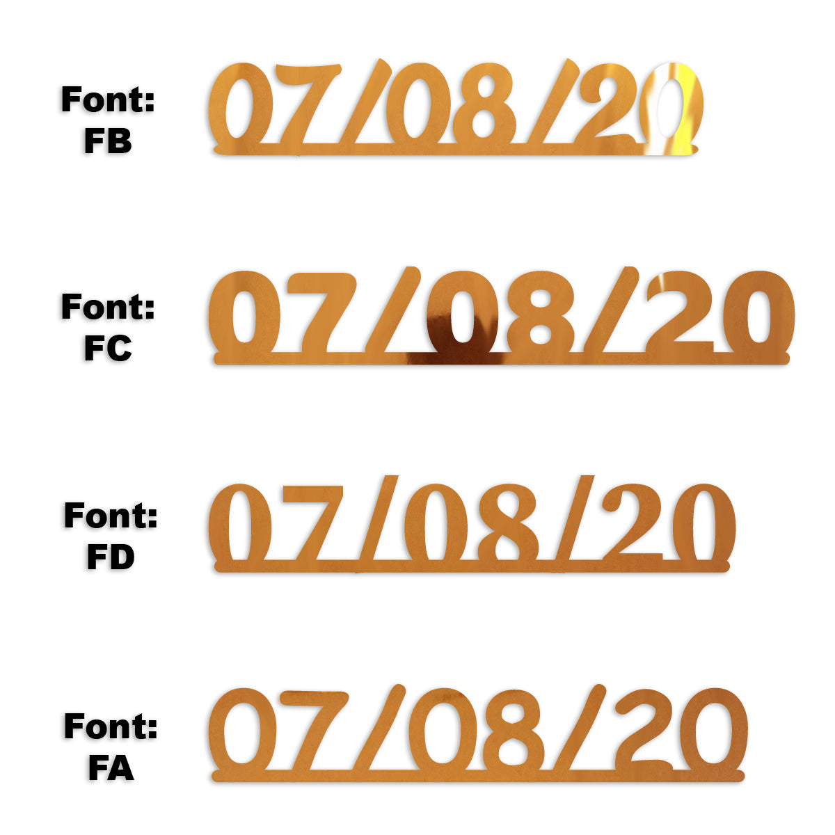 Custom-Fetti Date - 07/08/24 or 07/08/25  Orange