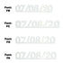 Custom-Fetti Date - 07/08/24 or 07/08/25  White