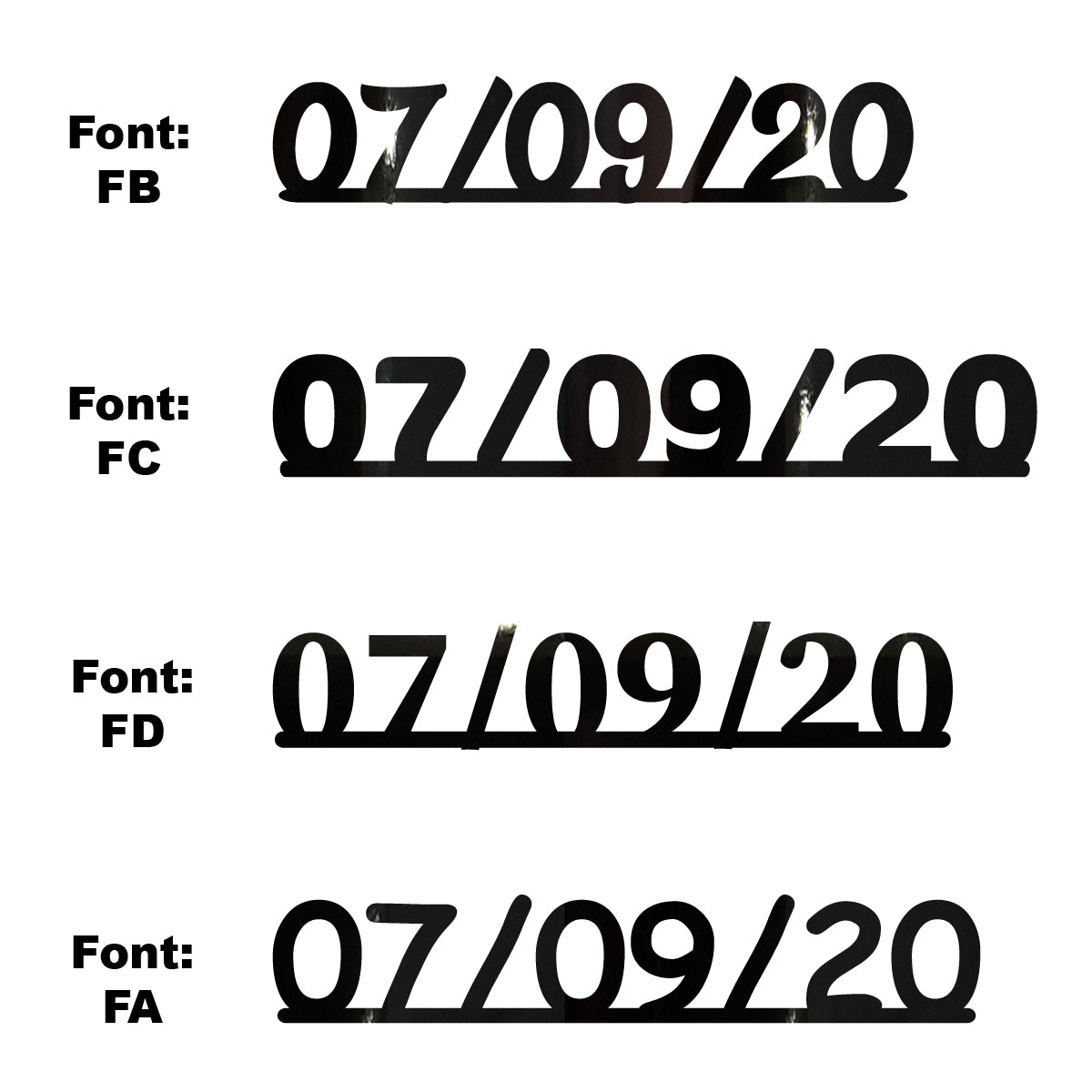 Custom-Fetti Date - 07/09/24 or 07/09/25  Black