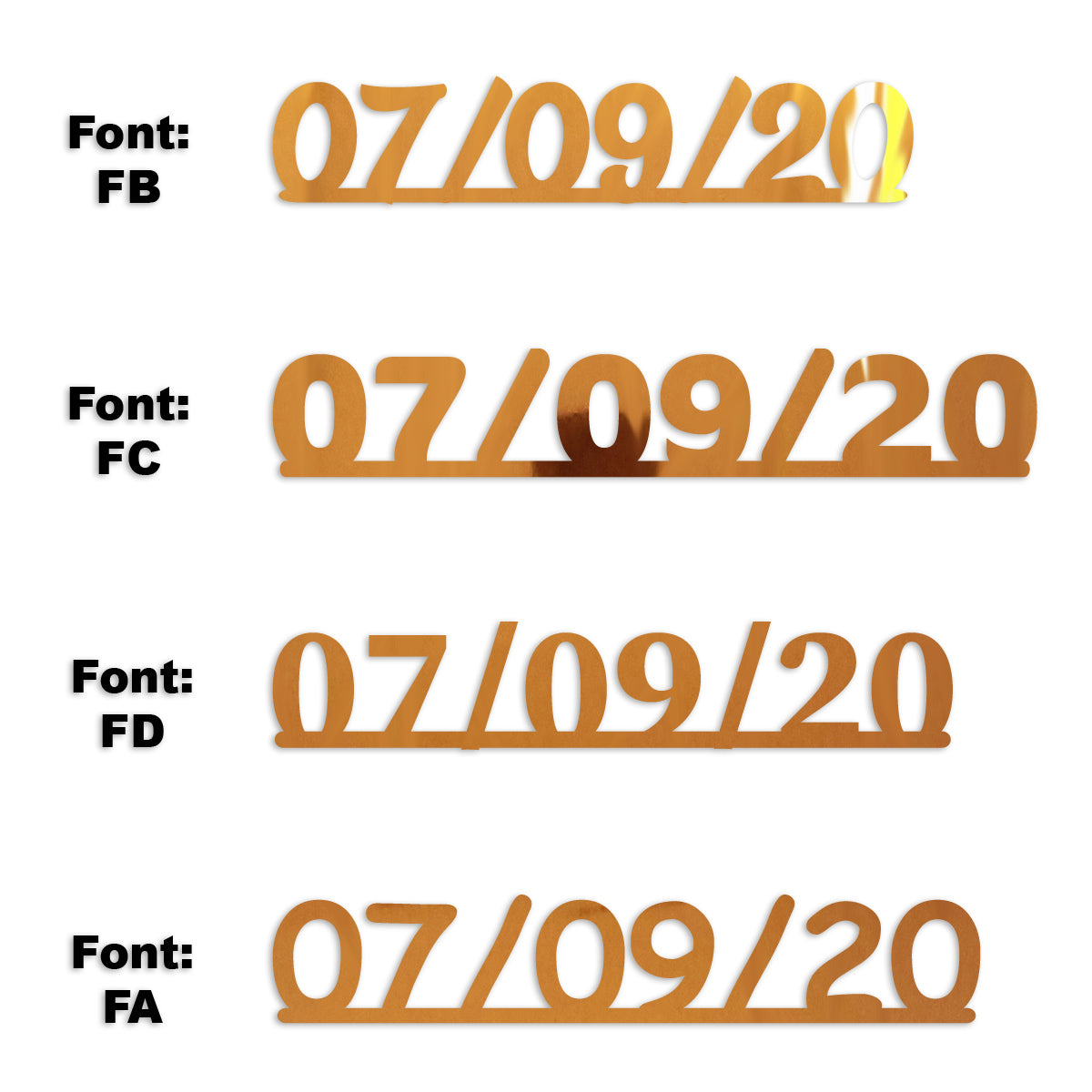 Custom-Fetti Date - 07/09/24 or 07/09/25  Orange