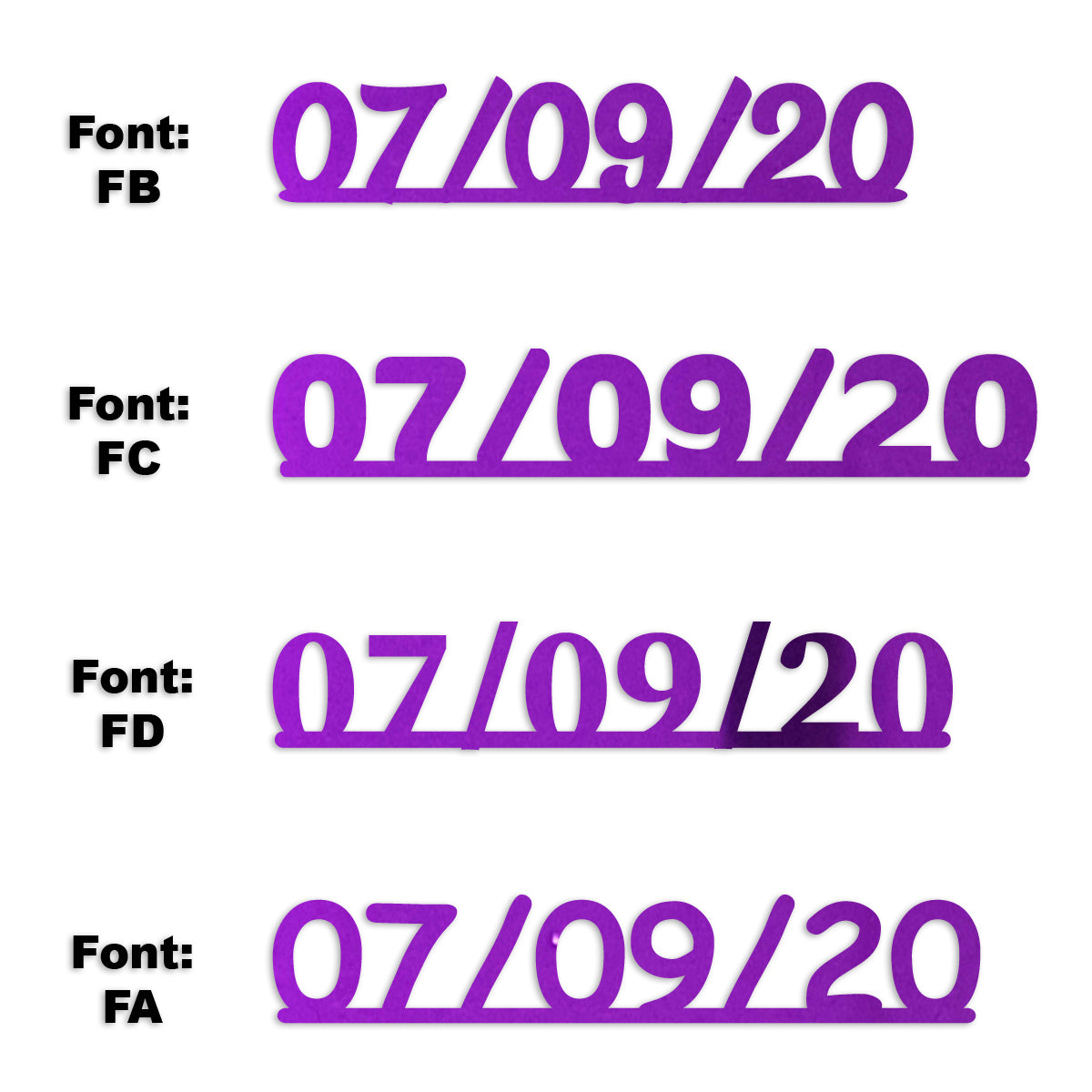 Custom-Fetti Date - 07/09/24 or 07/09/25  Purple