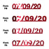 Custom-Fetti Date - 07/09/24 or 07/09/25  Red