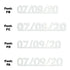 Custom-Fetti Date - 07/09/24 or 07/09/25  White