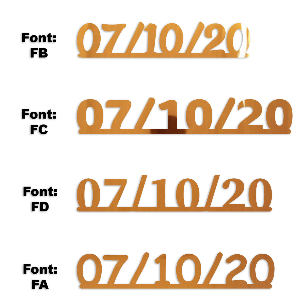 Custom-Fetti Date - 07/10/24 or 07/10/25  Orange