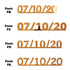 Custom-Fetti Date - 07/10/24 or 07/10/25  Orange