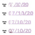 Custom-Fetti Date - 07/10/24 or 07/10/25  Pink