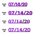 Custom-Fetti Date - 07/14/24 or 07/14/25  Purple