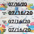 Custom-Fetti Date - 07/16/24 or 07/16/25  Black