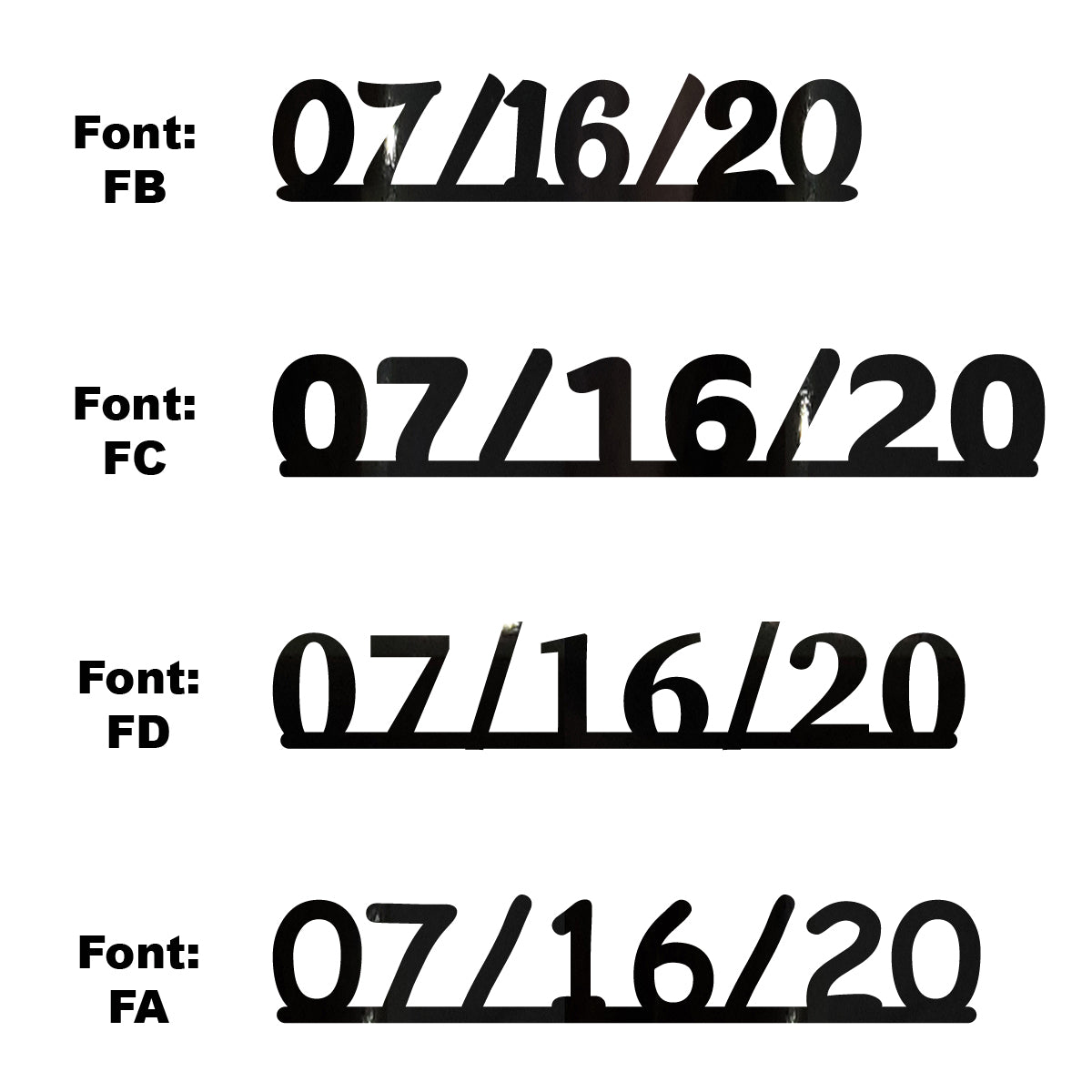 Custom-Fetti Date - 07/16/24 or 07/16/25  Black