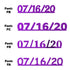 Custom-Fetti Date - 07/16/24 or 07/16/25  Purple