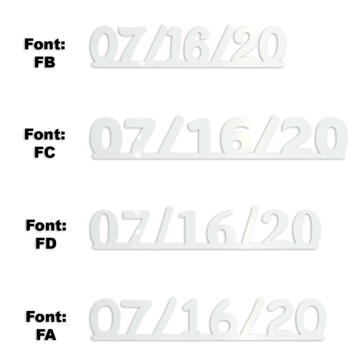 Custom-Fetti Date - 07/16/24 or 07/16/25  White