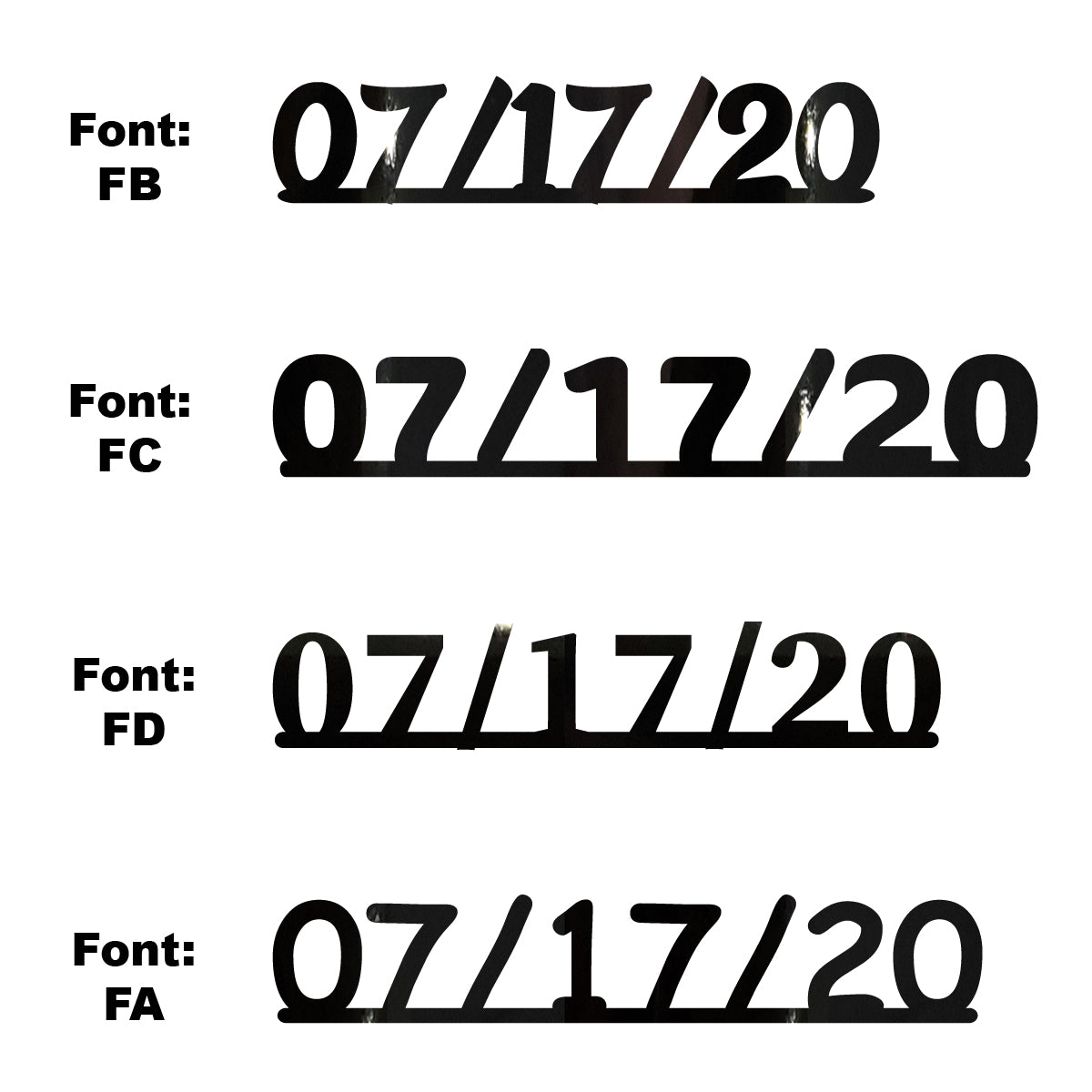 Custom-Fetti Date - 07/17/24 or 07/17/25  Black