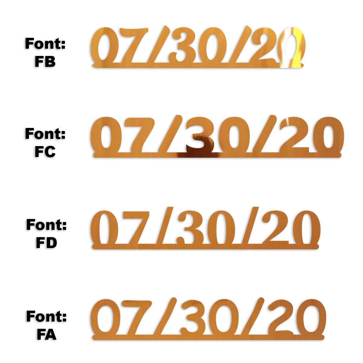 Custom-Fetti Date - 07/30/24 or 07/30/25  Orange