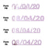 Custom-Fetti Date - 08/04/24 or 08/04/25  Pink