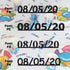 Custom-Fetti Date - 08/05/24 or 08/05/25  Black