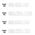 Custom-Fetti Date - 08/05/24 or 08/05/25  White