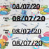 Custom-Fetti Date - 08/07/24 or 08/07/25  Black
