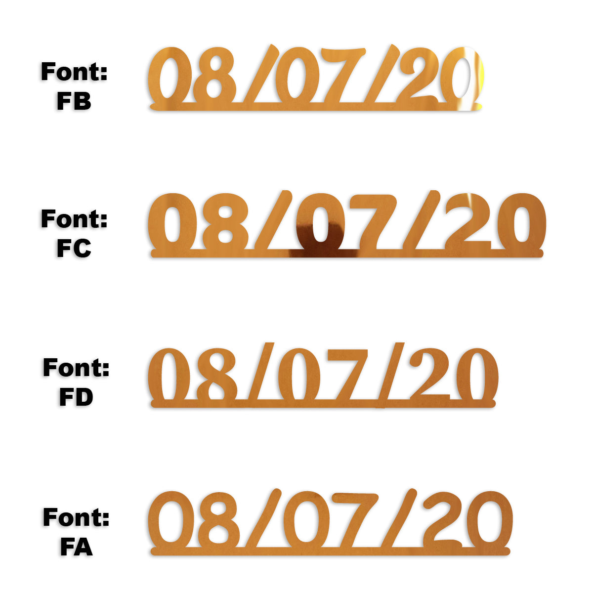 Custom-Fetti Date - 08/07/24 or 08/07/25  Orange