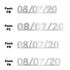 Custom-Fetti Date - 08/07/24 or 08/07/25  Silver