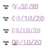 Custom-Fetti Date - 08/10/24 or 08/10/25  Pink