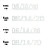 Custom-Fetti Date - 08/14/24 or 08/14/25  White